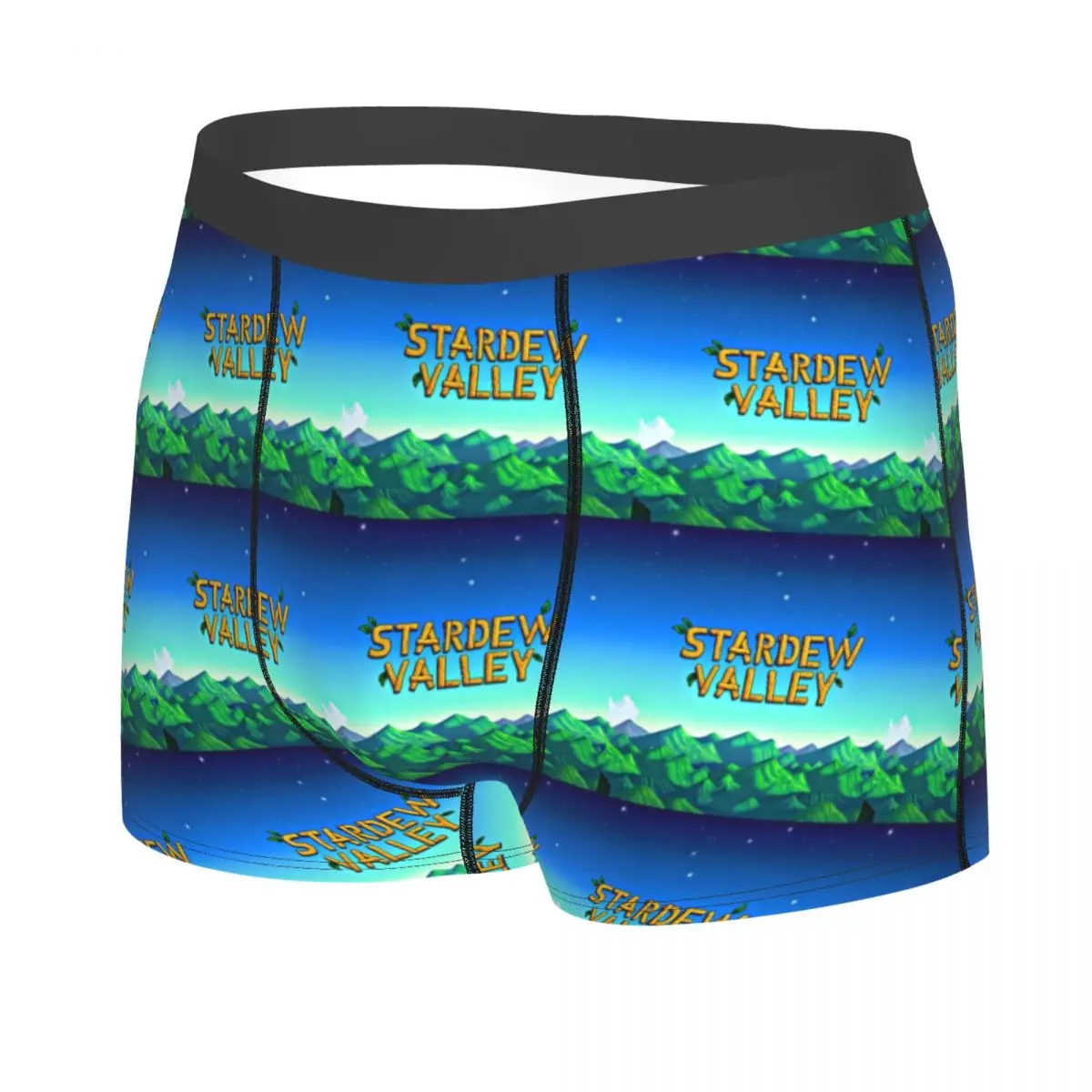 Custom Game Stardew Valleys Boxer Shorts For Men 3D Printed Farm Games Underwear Panties Briefs Soft Underpants