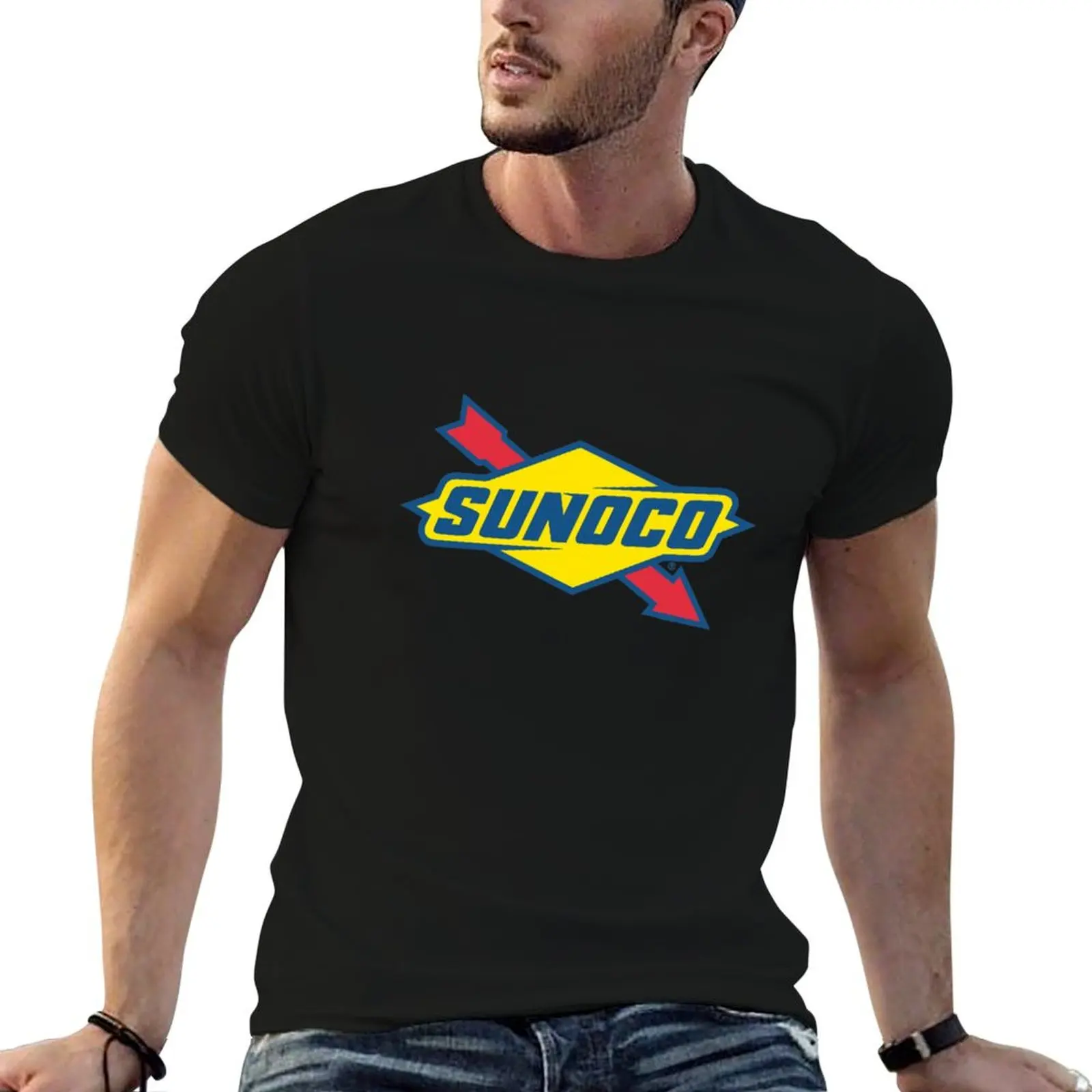 

shirts cotton man for men casual Sunoco shirt man t t T-Shirt