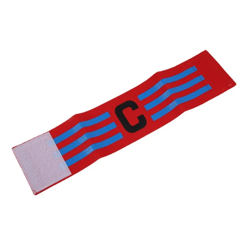 1 Pcs Fußball Spiel Kapitän C Wort Mark Armband Paste Team Führer C Wort Nylon Einstellbar Für Fußball Sport Zubehör unisex