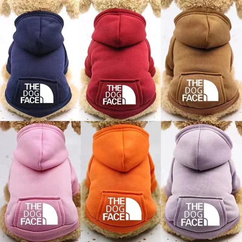 1pc   Dog Hoodies Sweatshirt Jacket Warm Fashion Pet Coat Chihuahuas Bulldog Costume Puppy Pet Autumn
