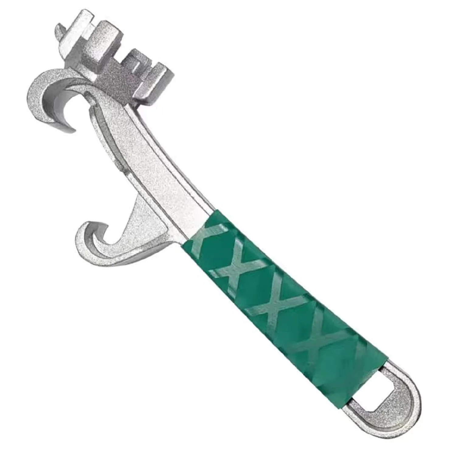Aluminum Drum Wrench Bung Wrench, Barrel Opener Tool for Opening 10 15 20 30 55 Gallon Drum Fits 2
