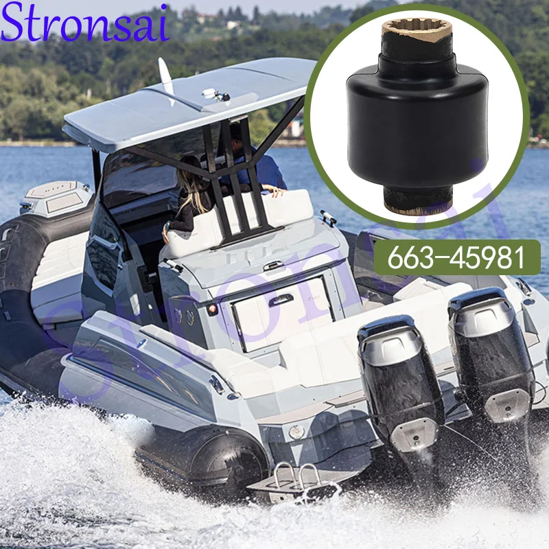 

663-45981 Втулка пропеллера для лодочного двигателя Yamaha 40HP 50HP Parsun Seapro HDX 663-45981-0 663-45981 66345981 Замена двигателя