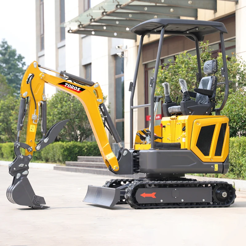Farm Use Mini Excavator 1.6 Ton New Crawler Customized Engine Excavator Mini Digger Compact bagger