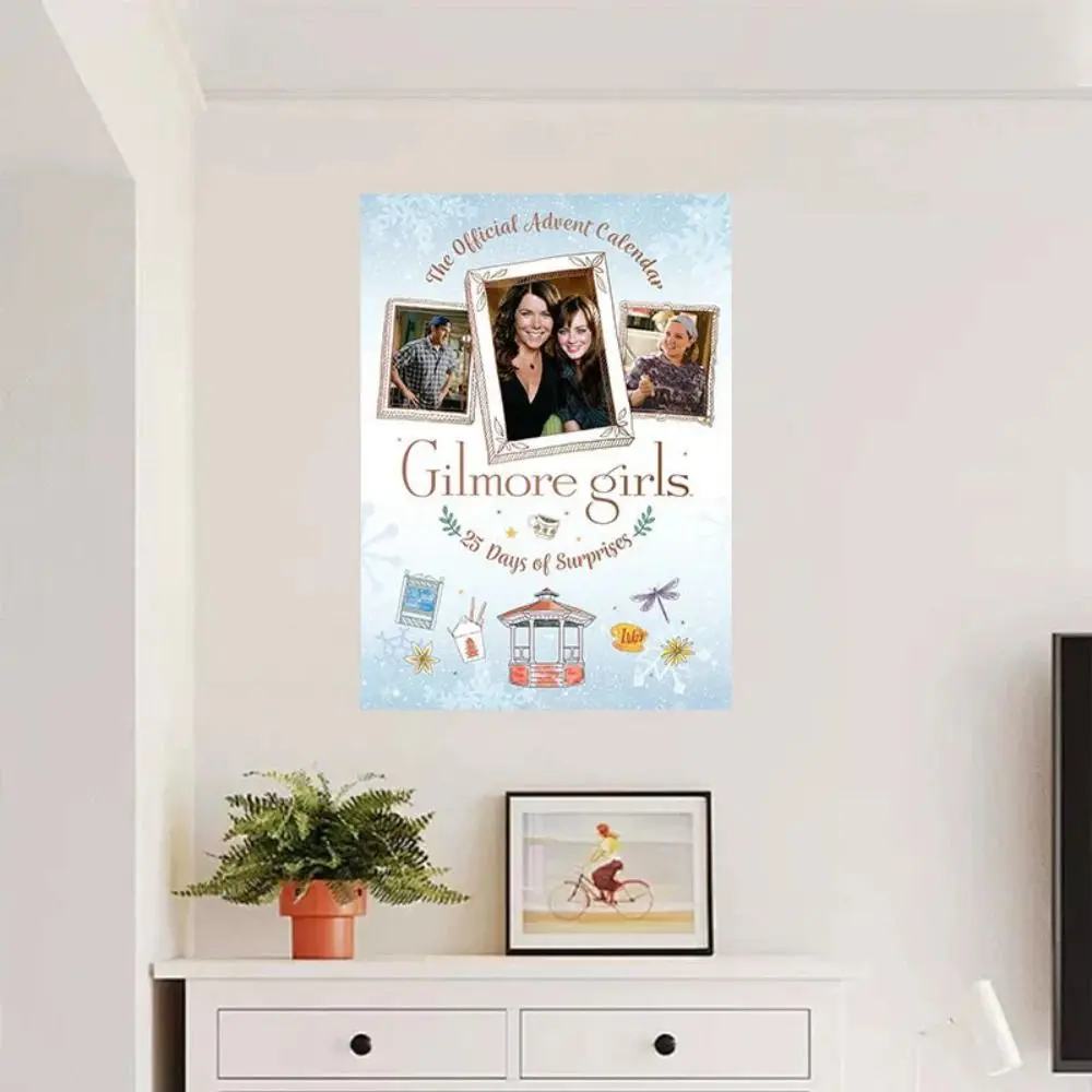 Christmas Calendar Gilmore Girls Advent Calendar Festival Decoration Decoration Props Advent Calendar Set with 25 Gifts