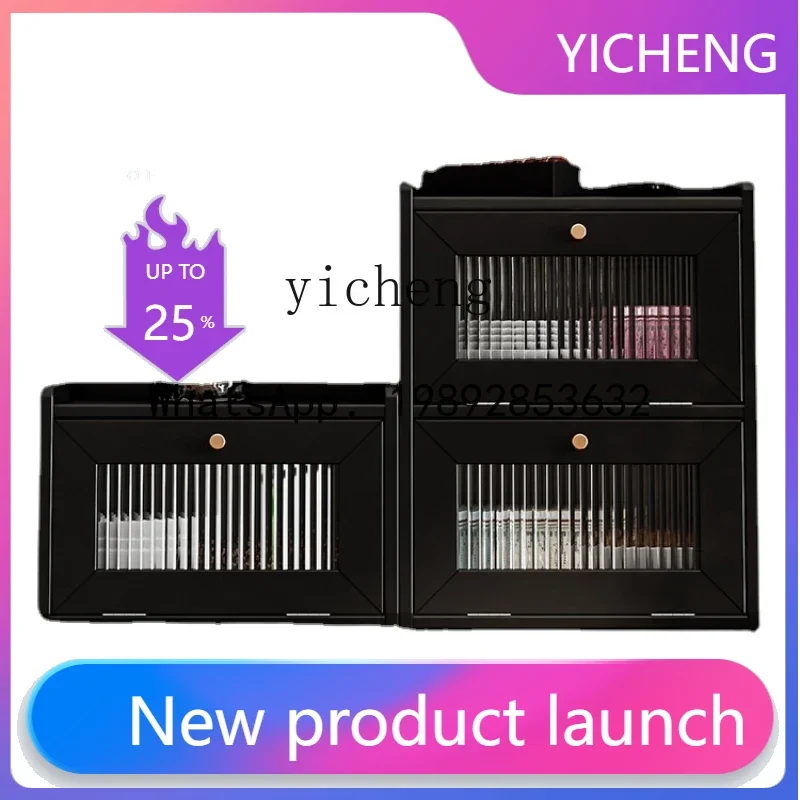 

LYY Настольный шкаф из цельного дерева, обеденный стол, чашка, чайный сервиз, шкаф для хранения, кухонная полка для специй