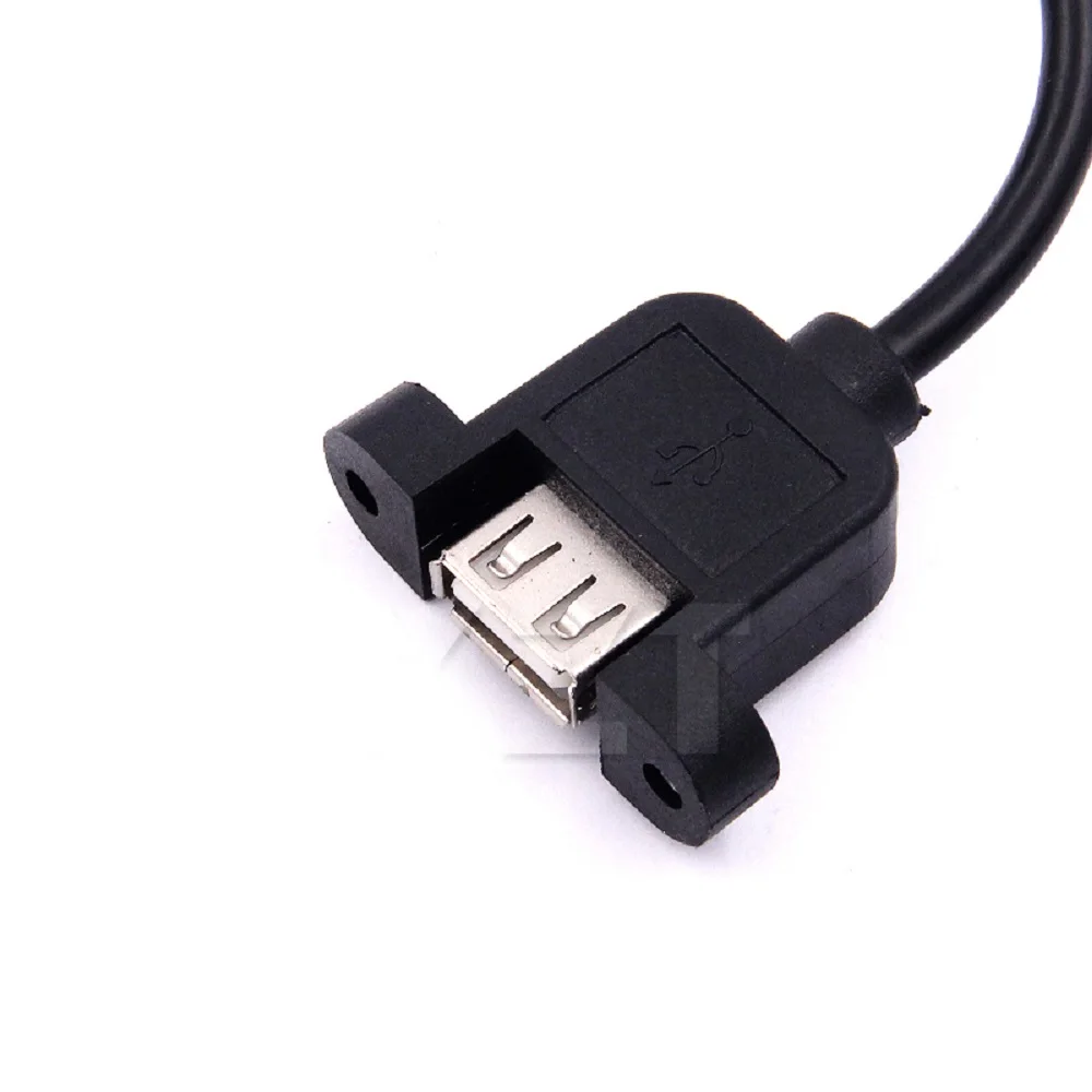 1PCS Motherboard Extension Cable USB with Ear Block Cable 5pin to USB Extension Cable for Computer PC Extension Cable