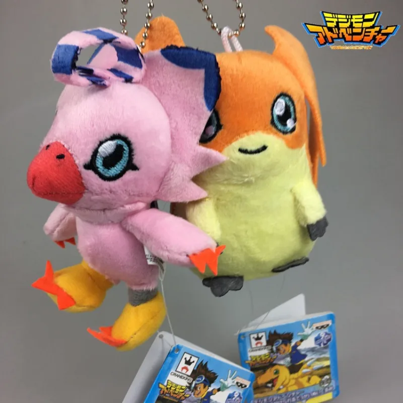 Nuevo 10cm Kawaii Digimon tiranosaurio Digital bestia antigua asiática Bada bestia Gabu bestia muñeco de peluche adornos de muñecos pequeños