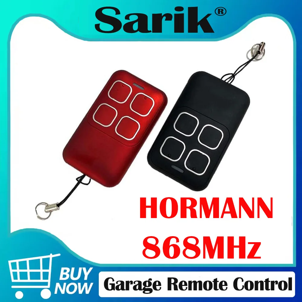 

Electric Gate Remote Controller HORMANN 868MHz HORMANN HSE2 HSE4 868 BS HSE1 4 HS1 4 5 HSS4 HSP4 HSD2 Garage Door Opener