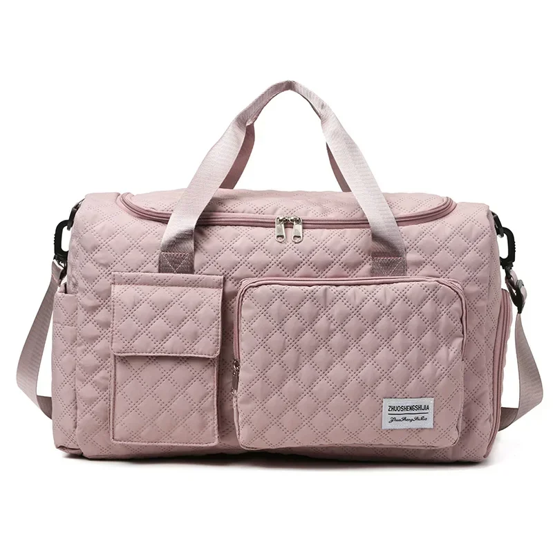 Sacs de voyage Oxford à fermeture éclair pour femmes, sacs solides pour documents, grande capacité, poches multiples simples, livraison gratuite, en vente, offre spéciale, 2024