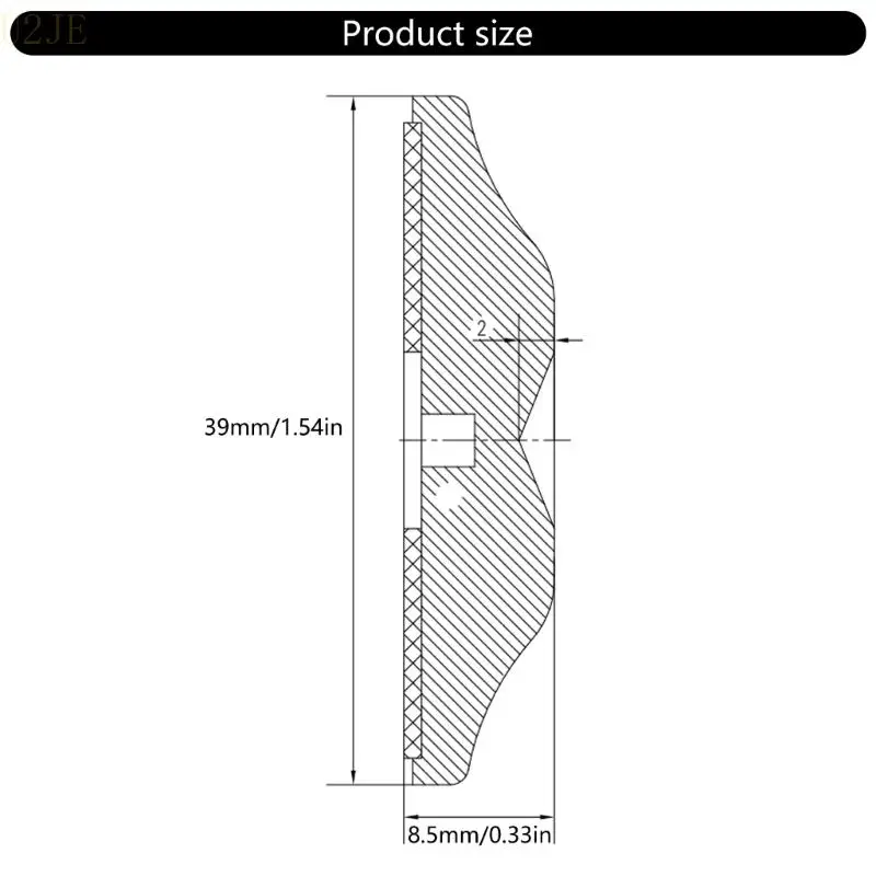 u2je高強度アルミニウム振動プルーフフィートパッドパッドスピーカーが音を改善する