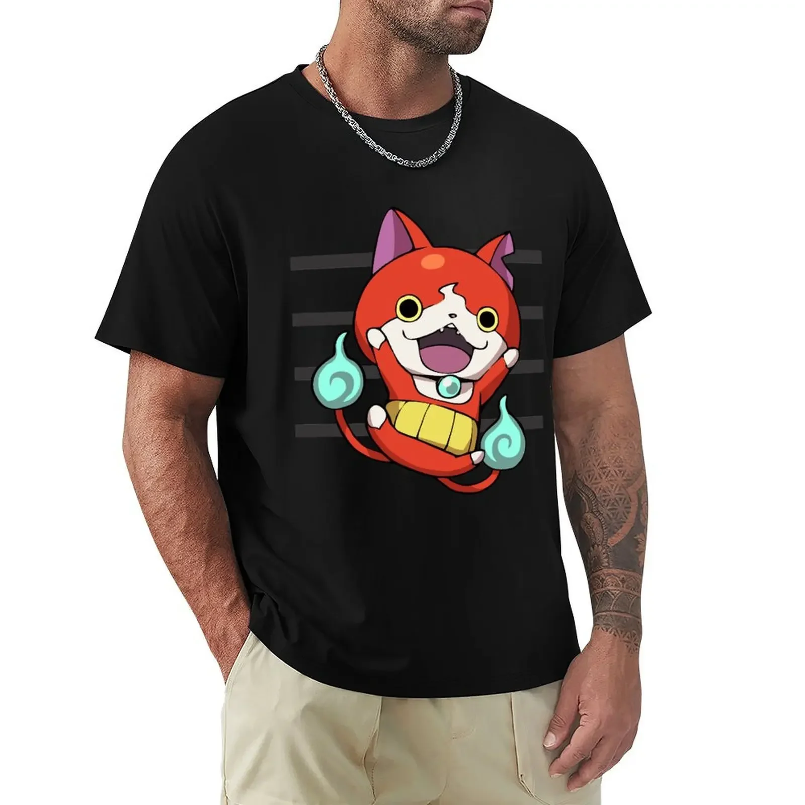 Yokai Watch : Jibanyan 2 T-Shirt essential t shirt sweat T-shirt men