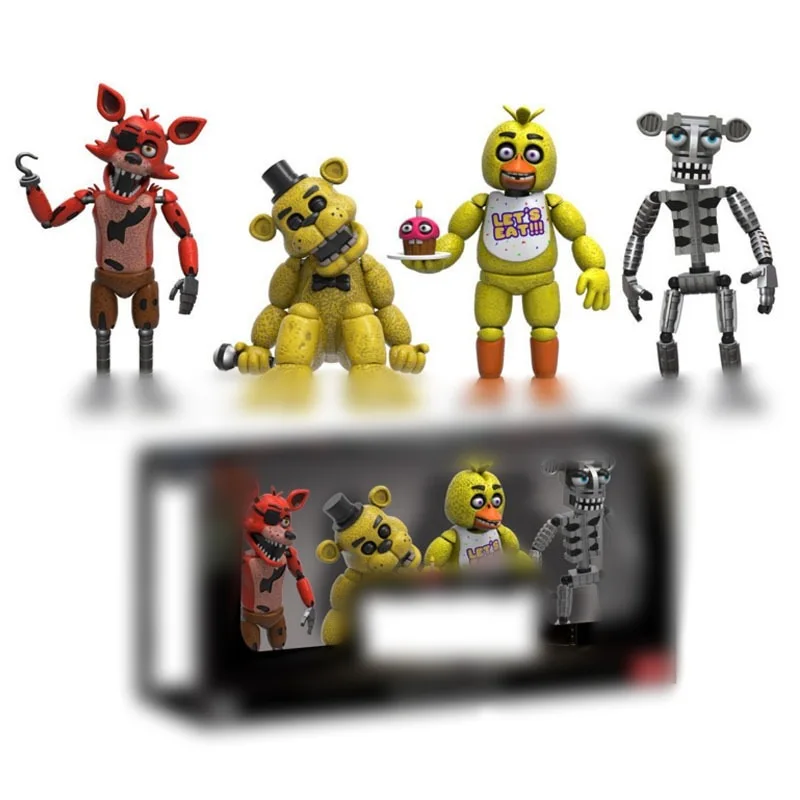 Transgraniczny miś ręcznie robiony ruchomy klasyczny wydanie specjalne luka w zabezpieczeniach lalka Fnaf Model Ornament