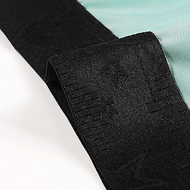 سراويل داخلية منوية للرجال من الحرير الجليدي للصيف رفيعة للأولاد من أزرار الصفن مقسمة للدوالي