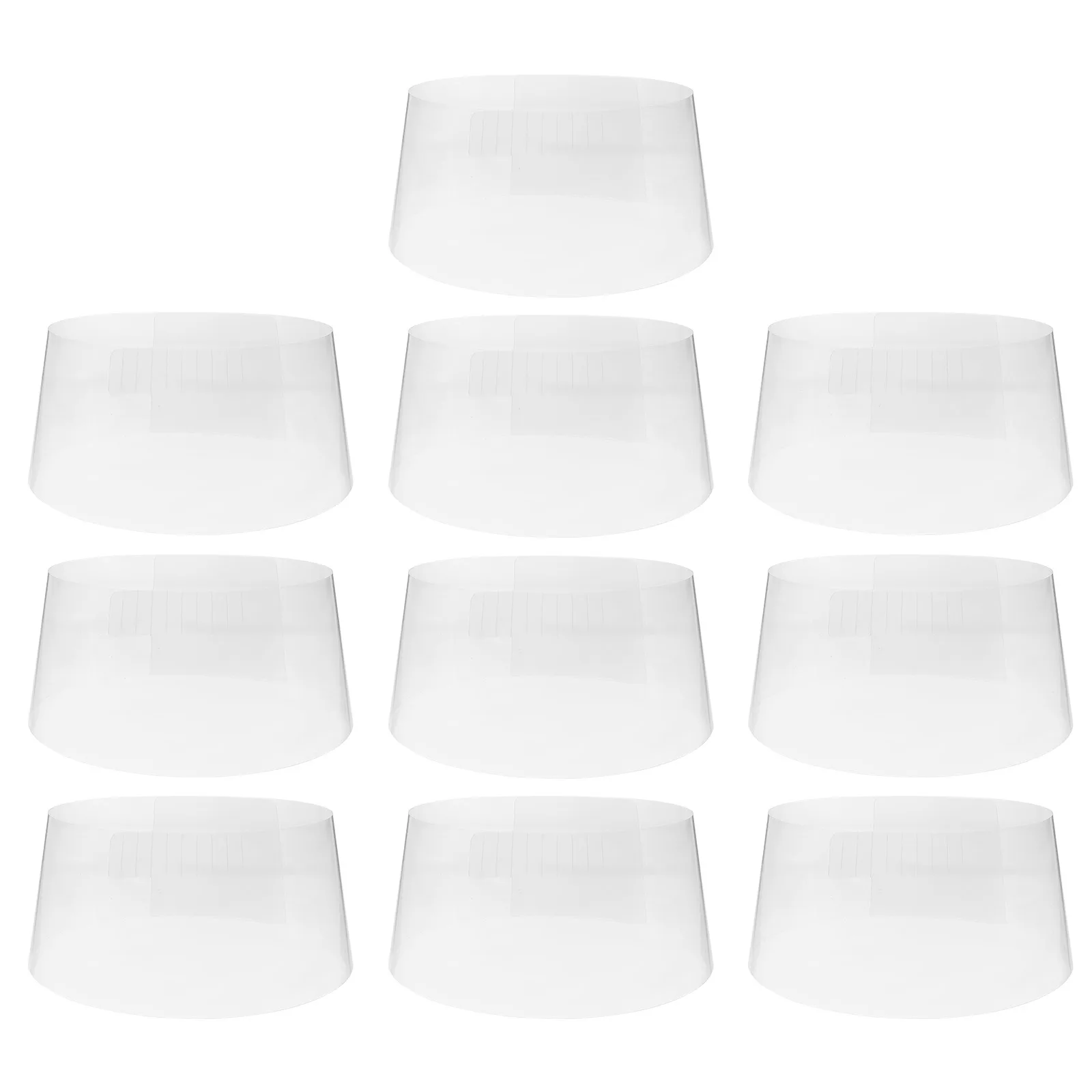 

10pcs Inner Rack Plastic Hat Inserts Support Inner Holder For Baseball Hats Cap Liner Cap Stretcher Hat Accessories Smooth