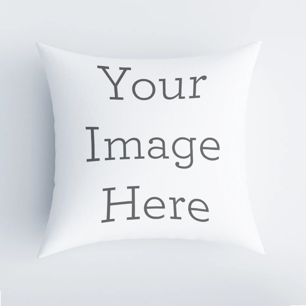 Pillowcase Decorative Sofa Cushion Case Bed Pillow Cover Home Decor Car Cushion Cover Cute Pillow Case Diy custom photos 60x60cm