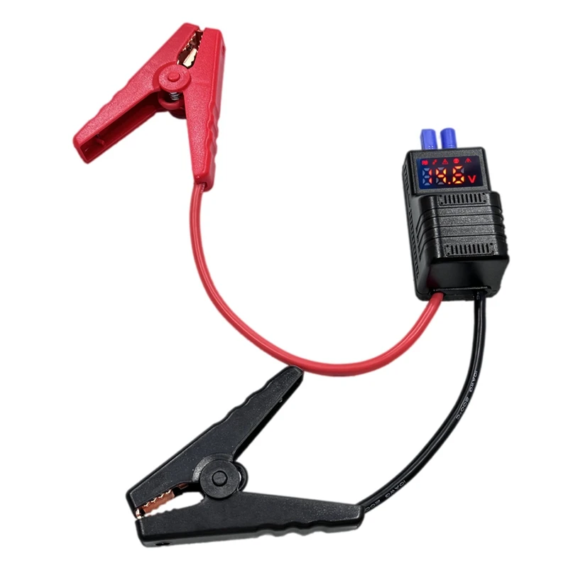 A01F-With EC5 Plug Connector Emergency Jumper Cable Clip Intelligent Clamp Booster Anti Reverse Connection 650A 12V