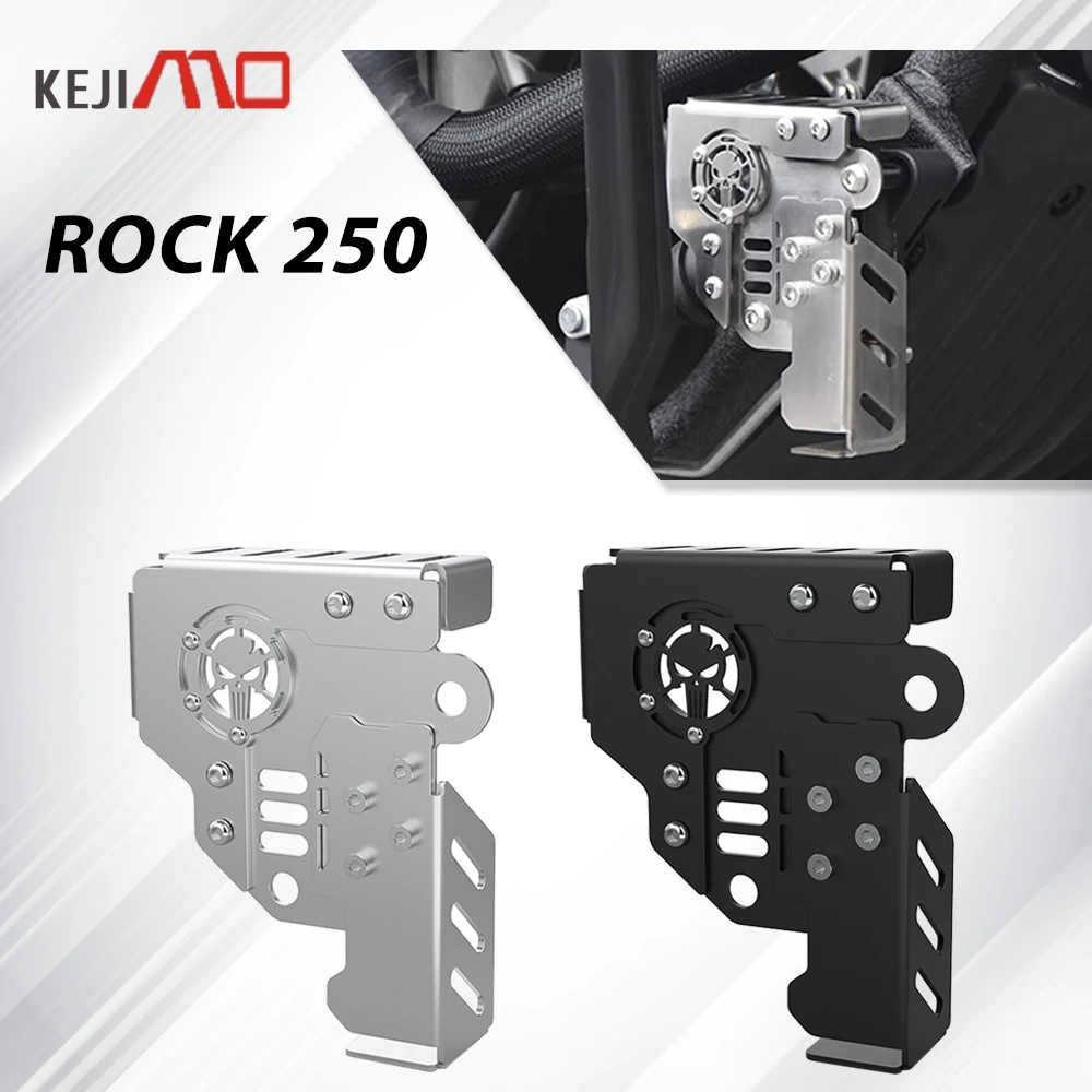 

For Benda Rock250 Napoleonbob 250 450 500 Chinchilla 450 500 2023 2024 2025 2026 Motorcycle Rear Brake Fluid Reservoir Cap Guard