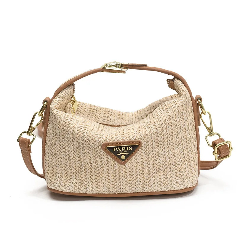 2025年夏 レディース 肩掛けバッグ ファッション クロスボディバッグ トップハンドル付き 軽量キャンバストートバッグ デイリーユース