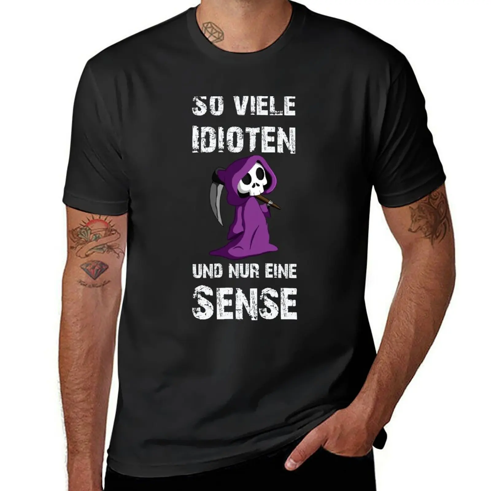 So many idiots just have a scythe of sarcasm irony T-Shirt hippie clothes customs design your own mens champion t shirts