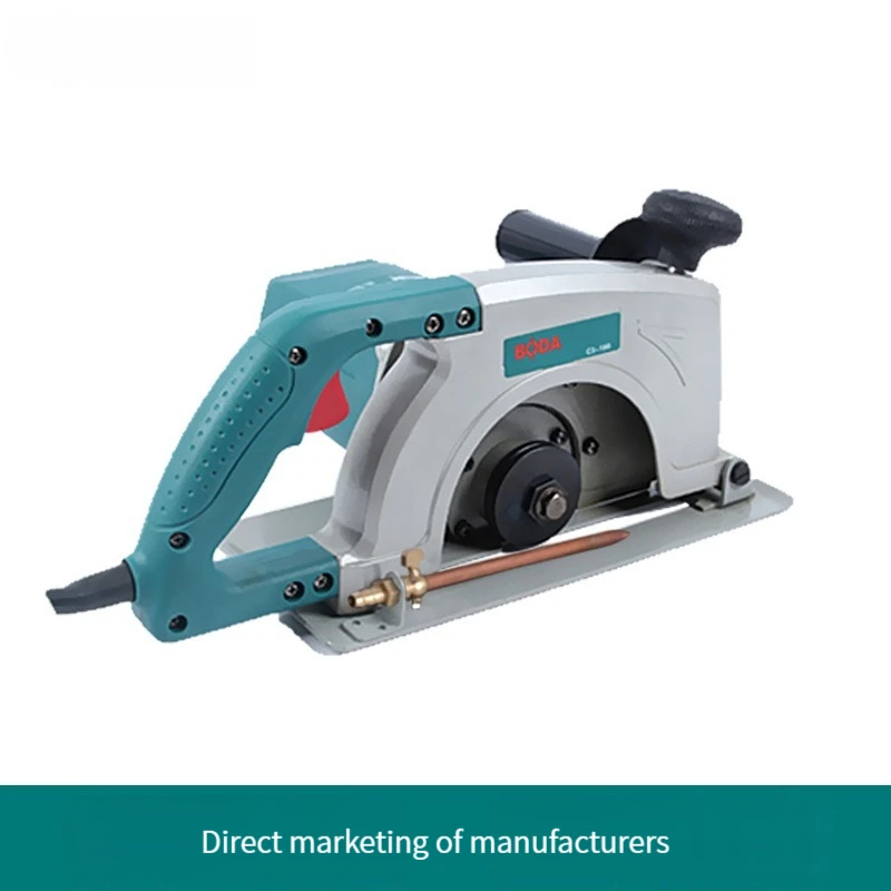 Power Circular Saw Portable Slotting Marble Machine Hand-held Chainsaw High-power Stone Cutting Machine