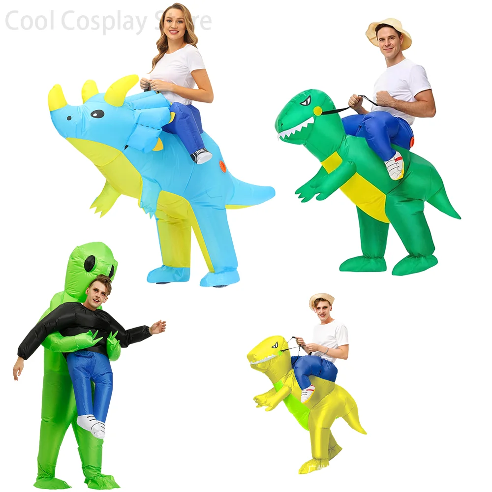Womens Suit - Men Women Funny Alien Blow Up