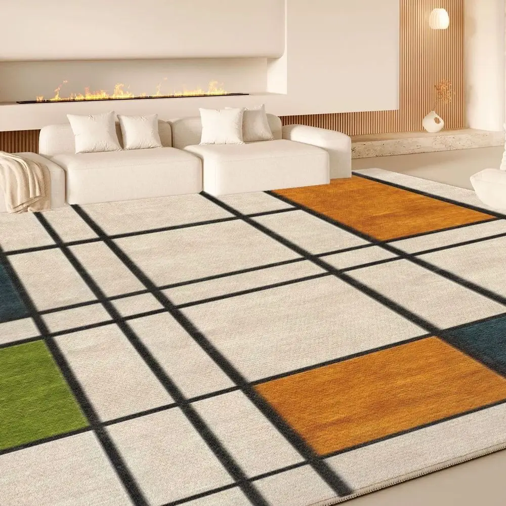 

VIKAMA Loop - Pile Material Mat Applicable to Both Living Room and Bedside, with Moderate Elasticity, Excellent Mold - proof and