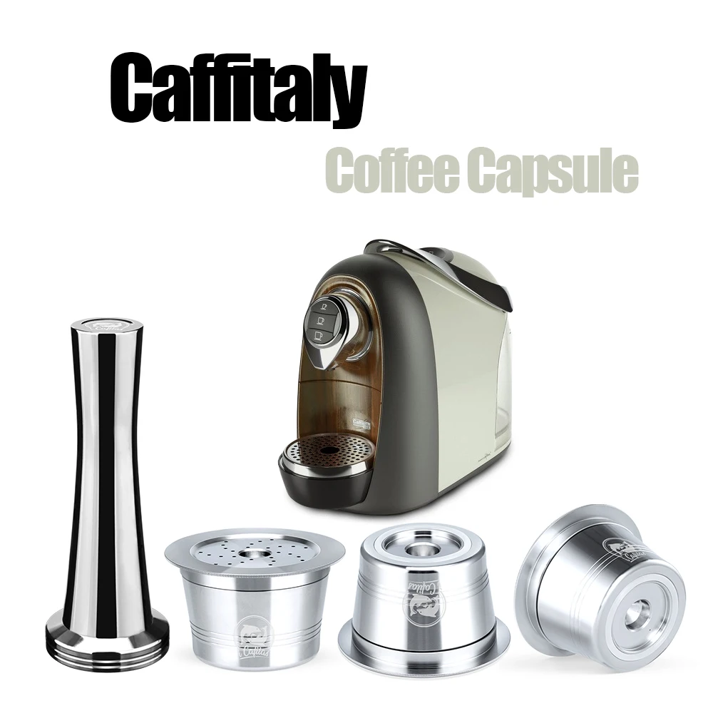 Reusable Coffee Capsule Pods Stainless Steel Coffee Filter For Three Heart Caffitaly and Tchibo Classic Machine