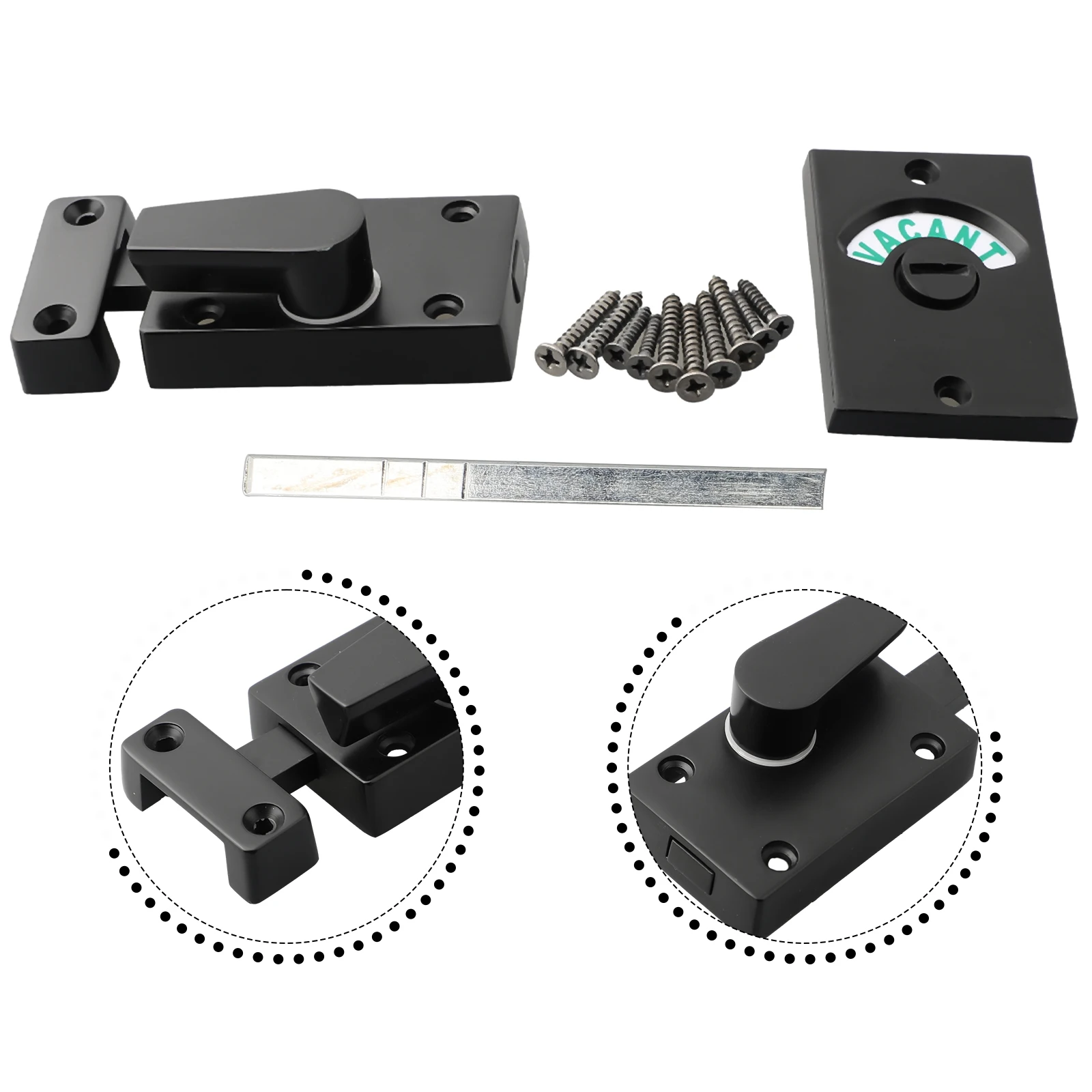 Zinc Alloy Black In…