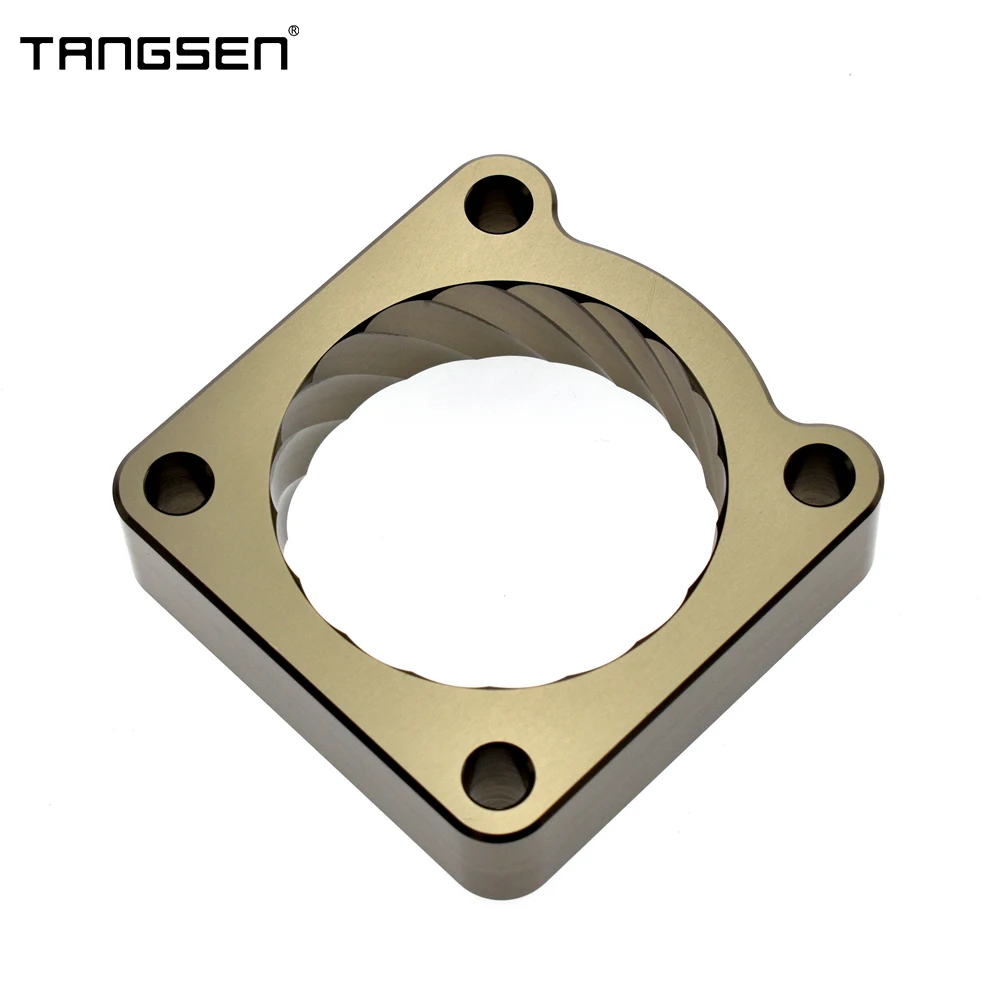 Throttle Body Spacer For VW Audi A3 Tiguan Scirocco Golf MK4 MK5 2.0 TFSI EA113 Engine Aluminium Throttle Vortex Intake Gasket