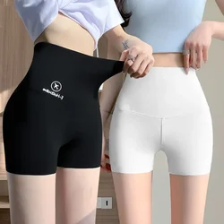 Women's Summer Thin Ice Silk Safety Pants Anti-exposure Outer Wearable Leggings Seamless Yoga Shark Pants