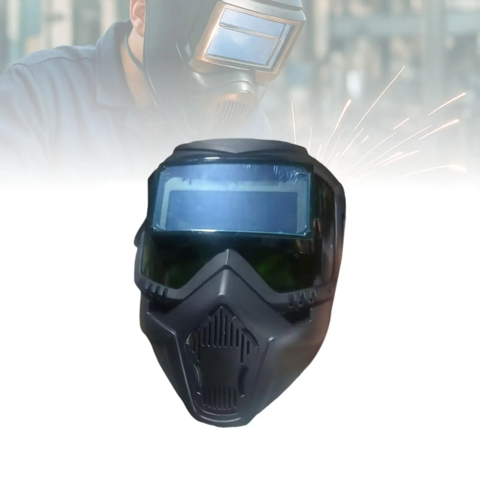 Welding Cover Protector Detachable Comfortable to Wear, Flexible Adjustable Face