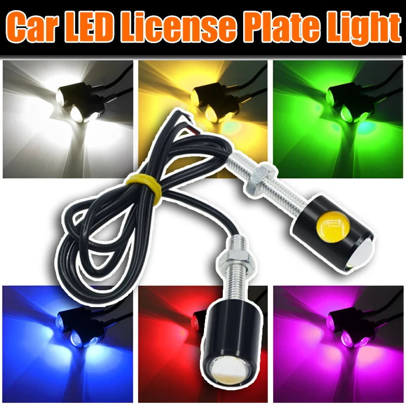 

12V LED Universal Motorcycle Signal Light Eagle Eye License Plate Lamp Turn Signal/Brake Light/Fog Light Motorcycle Accessories