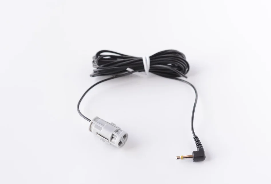 3 Meters 118 Inches 3.5mm Car Mic Adapter Car Handsfree Mic 50Hz-20KHz Frequency Response 3 Meter Extension Cable