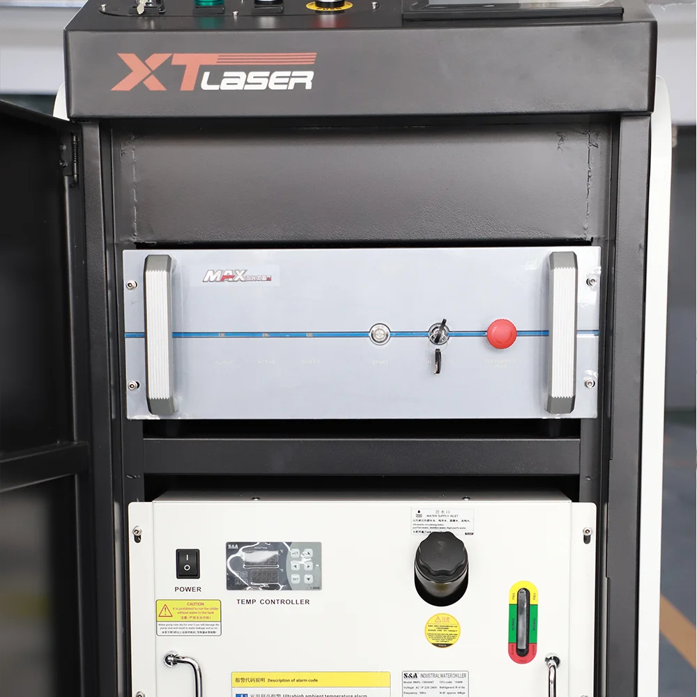 الصين آلة التنظيف بليزر الألياف الشركة المصنعة 1500 واط منظف إزالة الصدأ بالليزر