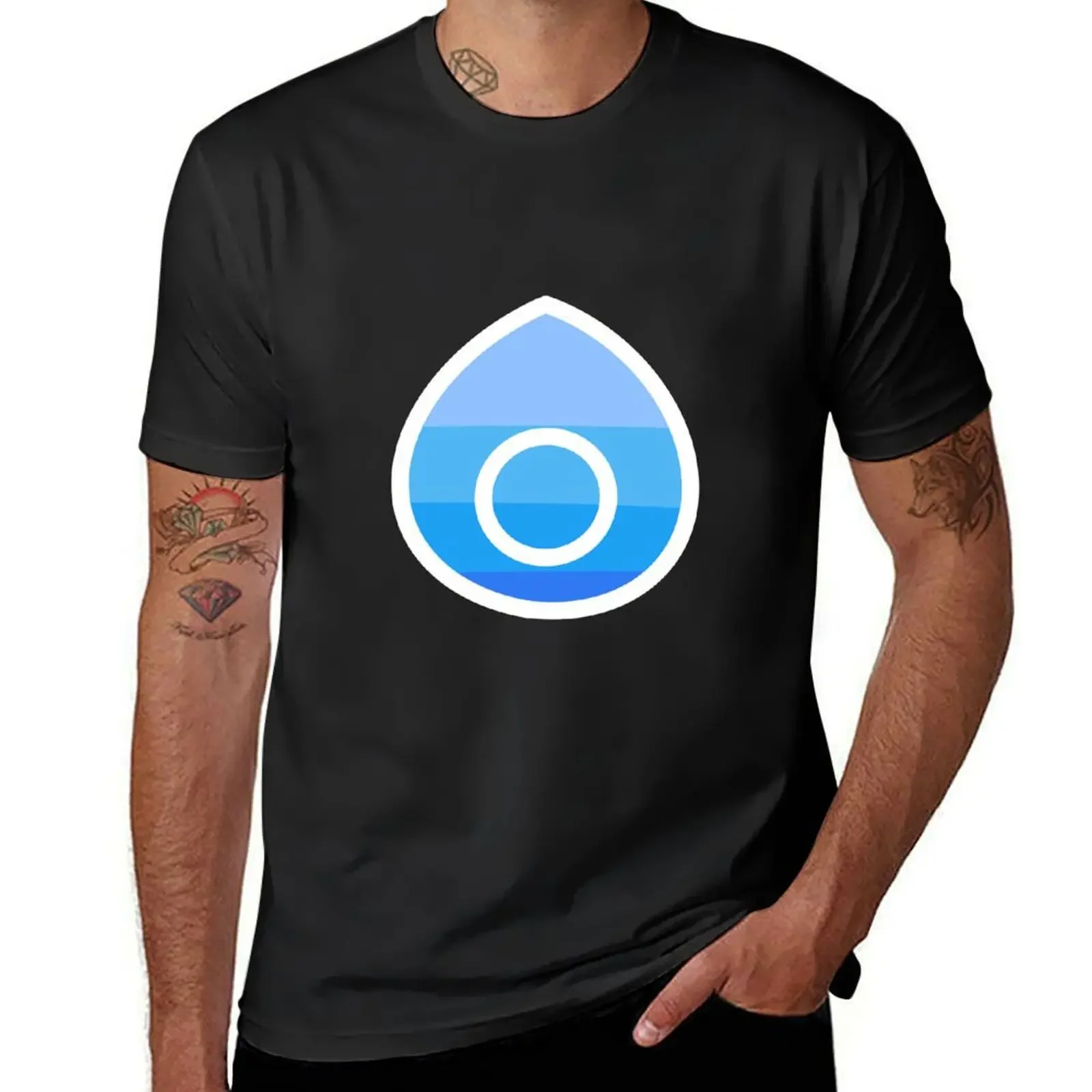 

Water Type Gym Icon T-Shirt graphic tee shirt korean fashion shirts men graphic