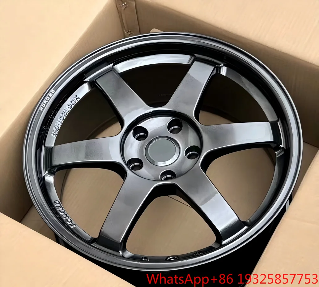Custom Monoblock Factory Direct Wholesale Forged Wheels 1-Piece T6061Aluminum alloy 18 19 20 21 22 24 Inch for Volk Racing TE37