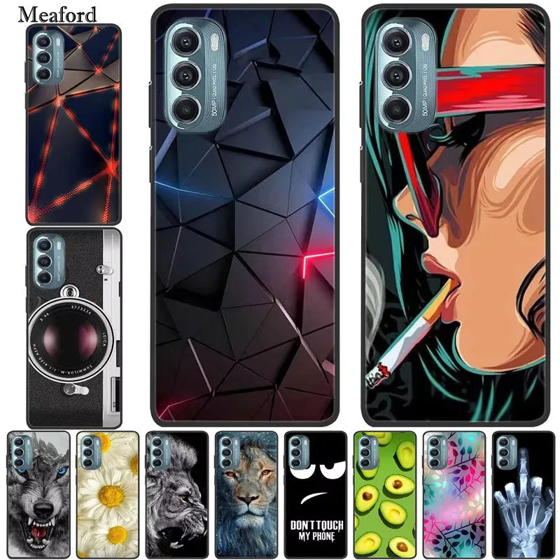 For Motorola Moto G Stylus 5G 2022 Case Animal TPU Soft Silicon Back Cover For Moto G Stylus 5G 2022 Funda Wolf Shockproof Coque