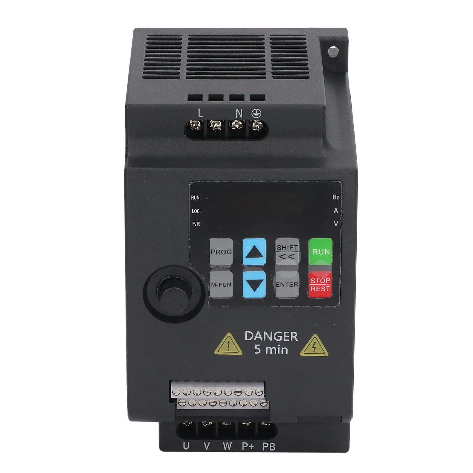Frequency Converter 3 Phase AC0-220V Output Small Size Multi Modes Strong Load Capacity 0.75KW Motor Controller for Water Pump