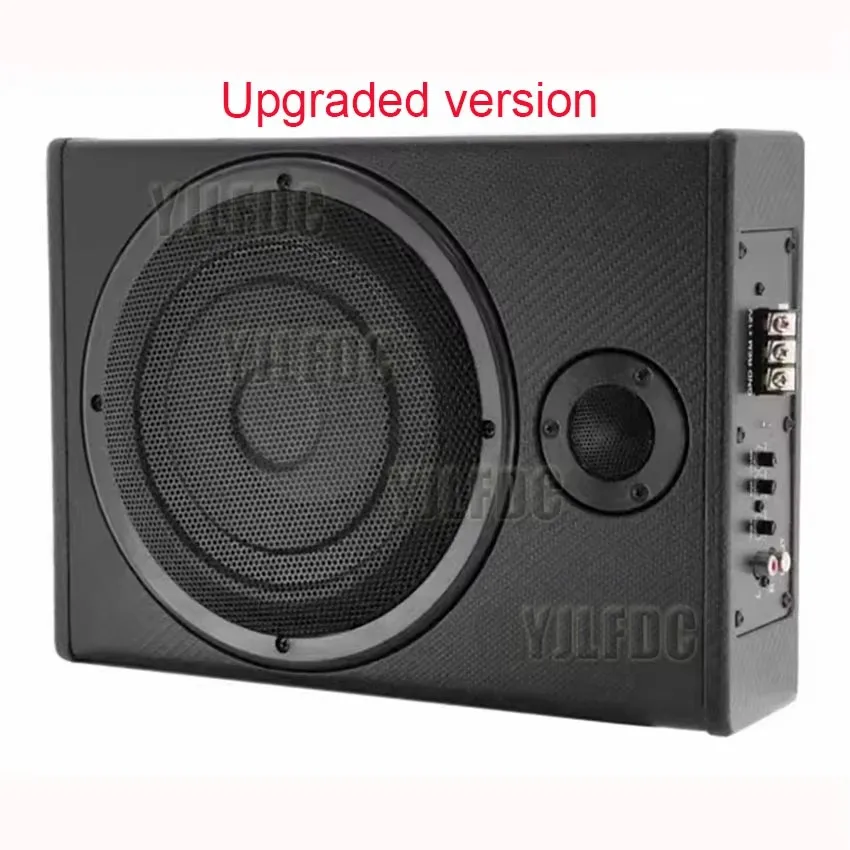 8-Inch Active Car Subwoofer Car Audio Modification Ultra-thin Seat Subwoofer With Bluetooth Car Seat Modified Speaker 12V