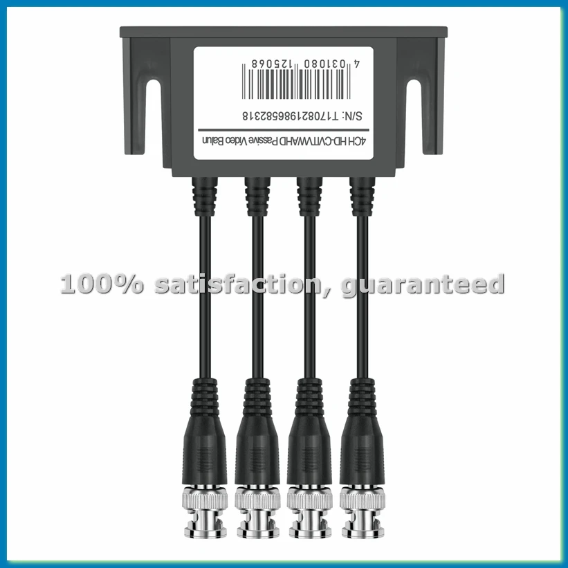 4-Channel Video Balun BNC UTP CAT5 Transmitter for CCTV/ Surveillance Camera Trend-ABVM