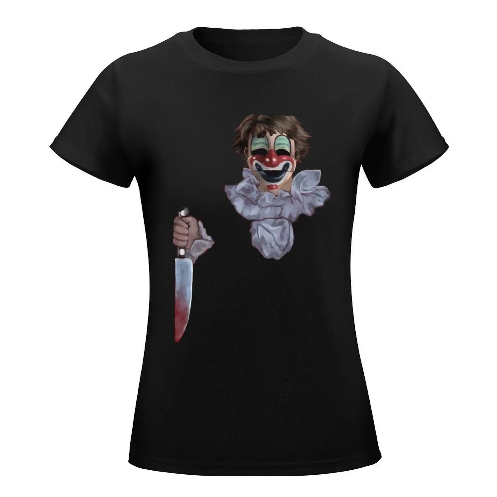 Michael Myers T-Shirt shirts graphic tees Blouse aesthetic clothes Summer Women's clothing