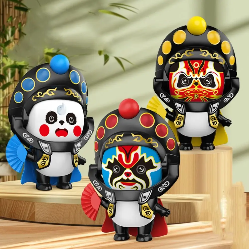 Face Change Sichuan Face Changing Doll Sichuan Opera Chinese Style Face Changing Panda Doll DIY Crafts Mini Face Changing Toy
