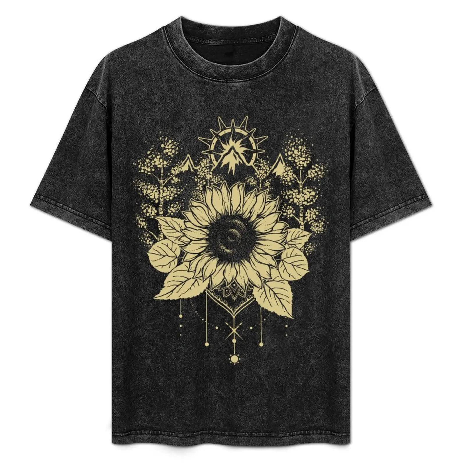 Copy of Sunflower Aspens T-Shirt oversizeds customizeds quick-drying plus size tops funny t shirts men