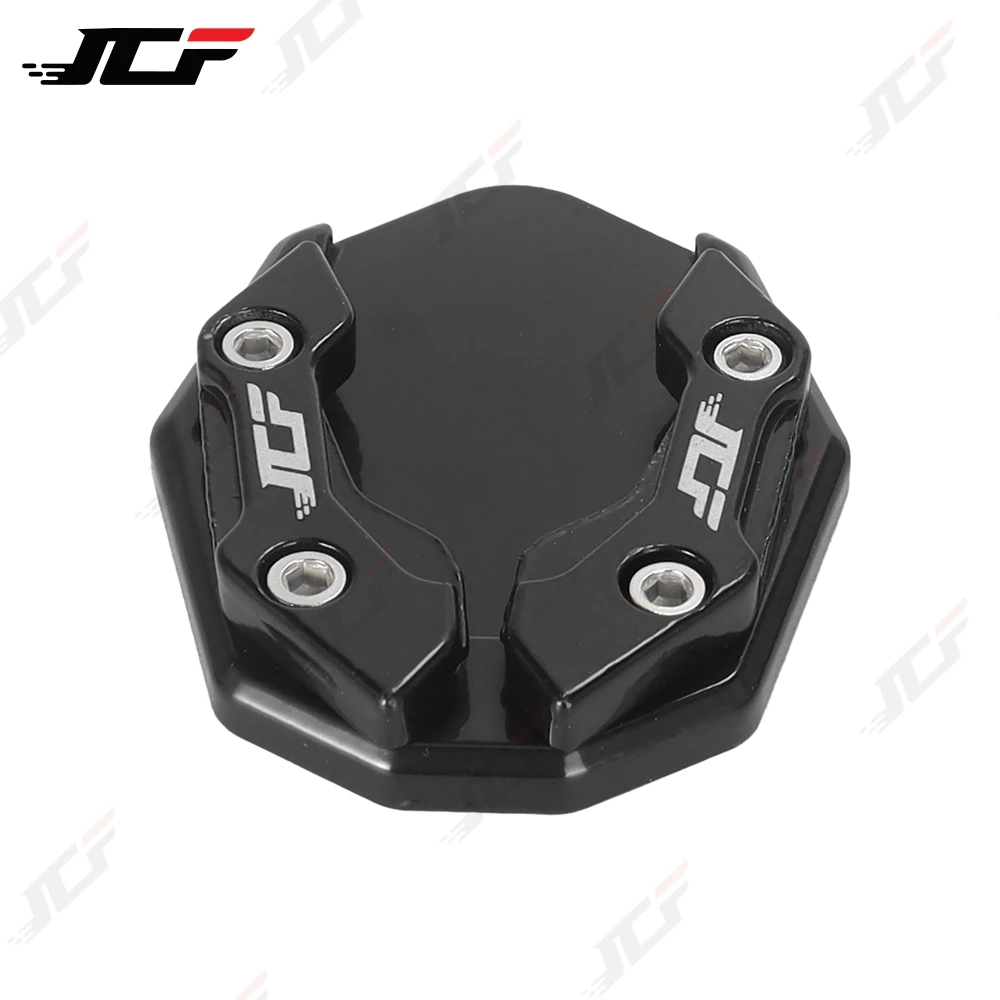 Motorcycle Side Stand Cover Aluminum Alloy Motorcycle Stands Pad Universal Bicycle Foot Extension Kickstand Accessories