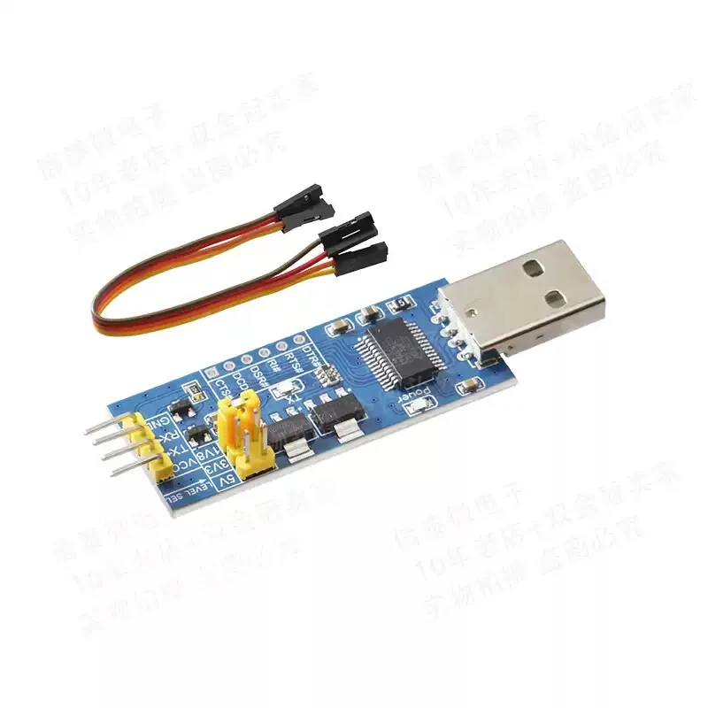 USB to TTL serial port small board 5V/3.3V/1.8V level download burning cable FT232RL serial port module