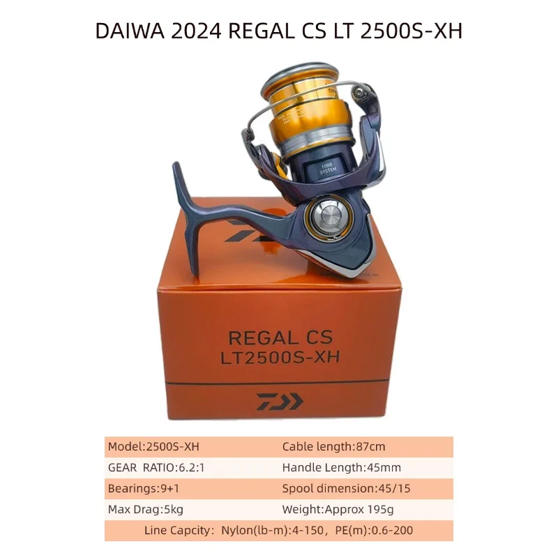 DAIWA REGAL CS LT 2024 Spining Fishing Reel REGAL CS LT 1000S