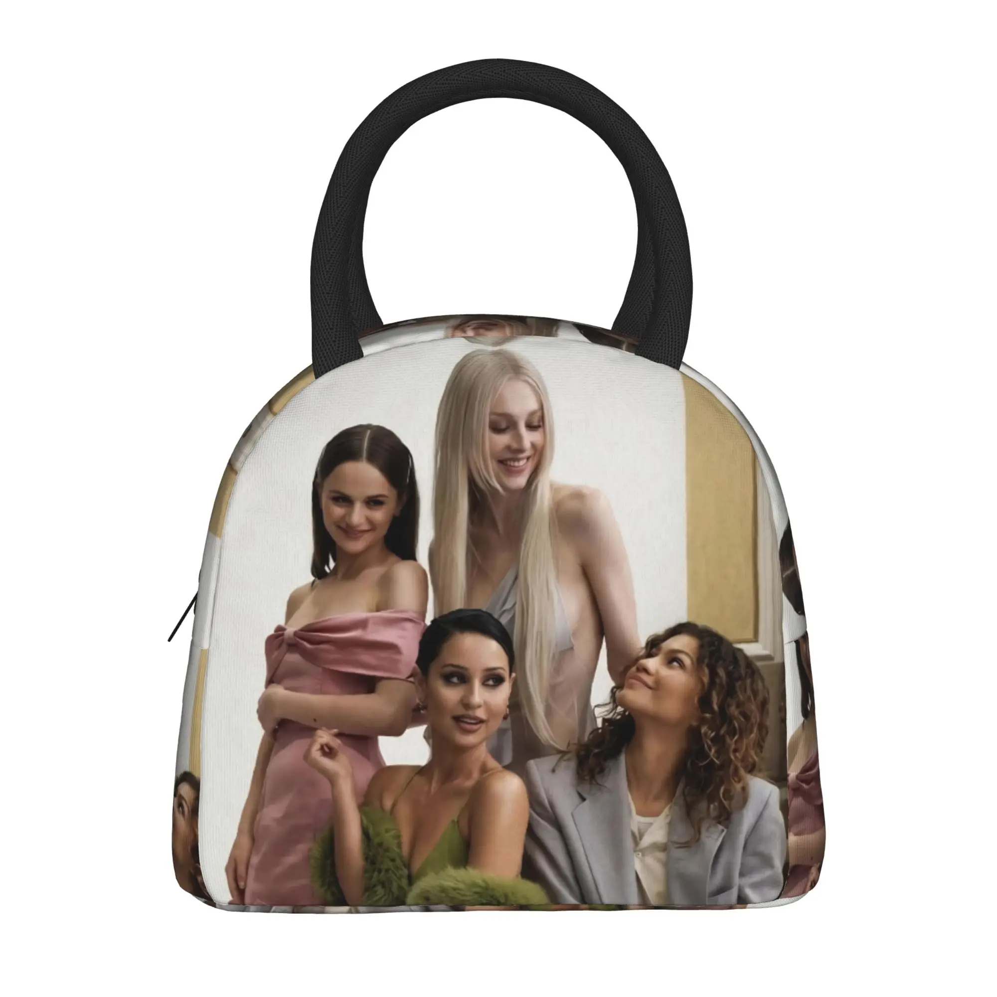 Euphorias Season 3 Bolsas térmicas para el almuerzo para el trabajo, caja Bento portátil, loncheras térmicas para hombres y mujeres