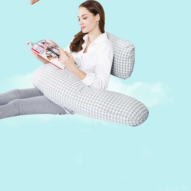 Detachable Pregnancy Pillow Pure Cotton Breathable Maternity Pillow Four Seasons universal Pregnant Women Pillow Back Cushion