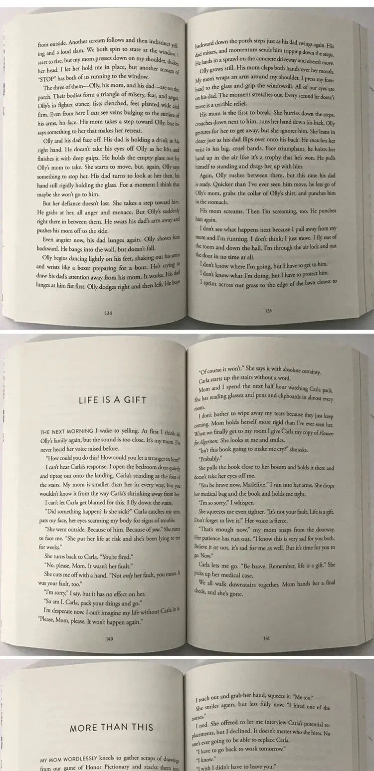 Everything Everything, Teen English in books story, Youth & Love novels 9780553496673