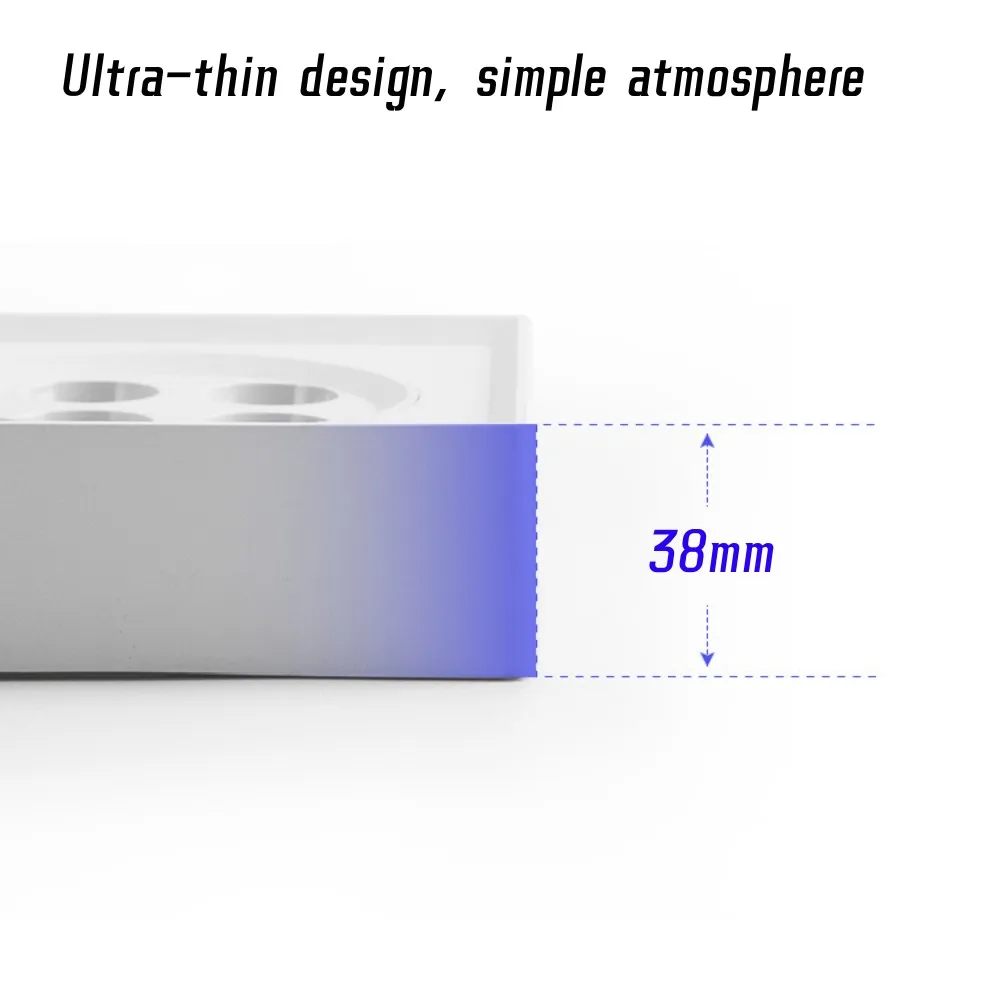 Ultra-Dunne Vierkante Anti-Glare Led Spotlight 8W 12W 16W 24W 32W 1-2-4head Smd Dimbaar Plafondlicht Ac110v 220V Binnenverlichting